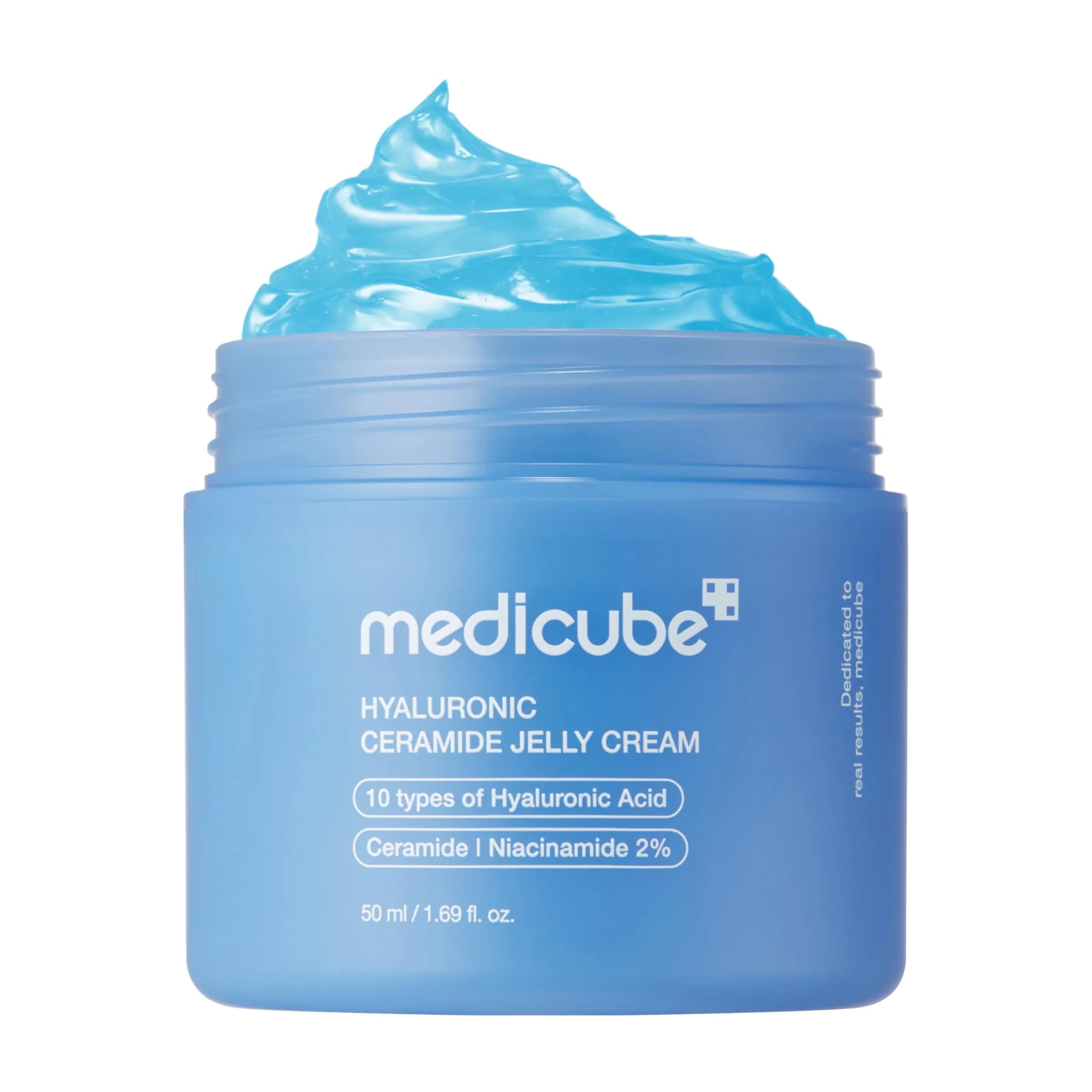 medicube Jelly Cream with Hyaluronic Acid, Ceramides, Peptides 50ml (1.69 Fl Oz) | Long-Lasting Hydration for All Skin Types - main product image