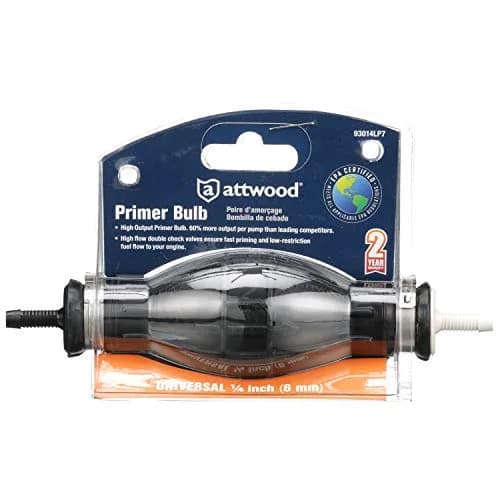 attwood Fuel Primer Bulb for Marine Engines 1/4-Inch | EPA & CARB Compliant, Pack of 3 thumbnail 4