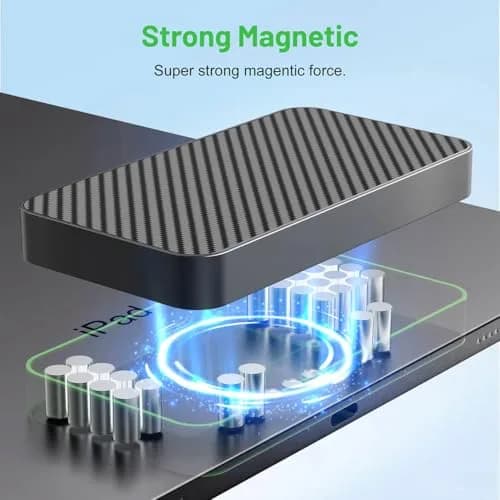 KOOVIVA Magnetic Wireless Charger for iPad Pro 13-inch M4 (2024/2025) | 18W Fast Charging Aluminum Pad thumbnail 8