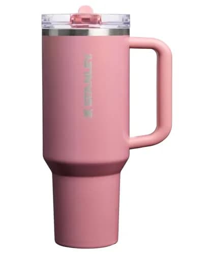STANLEY Quencher ProTour Flipstraw Tumbler 40 oz Port Shimmer | Insulated Stainless Steel Cup with Handle & Built-in Straw thumbnail 1