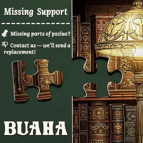 BUAHA Magic Books Train Jigsaw Puzzle 1000 Pieces | 70 x 50 cm (27.5 x 19.7 inches) thumbnail 7