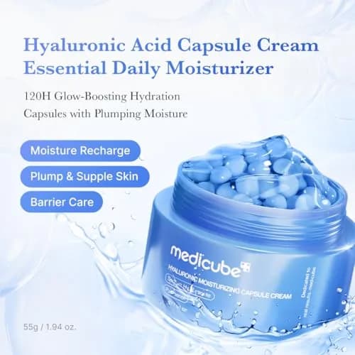 medicube Hyaluronic Acid Capsule Cream 55g (1.94 Oz) | 120H Lasting Hydration thumbnail 2