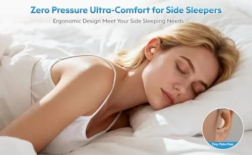 GreatQIQI Sleep Earbuds Small & Feather-Light Bluetooth 5.4 for Side Sleepers thumbnail 3