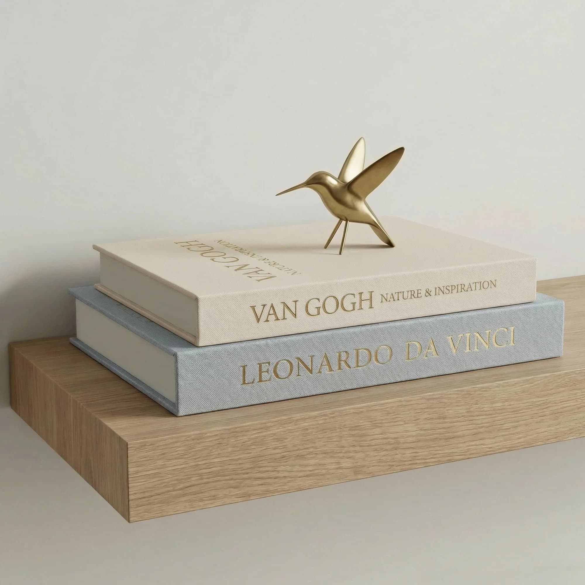 Inoostar Decorative Linen Book Boxes Set of 2 | 28cm (11") & 25cm (9.88") | Grey & Beige