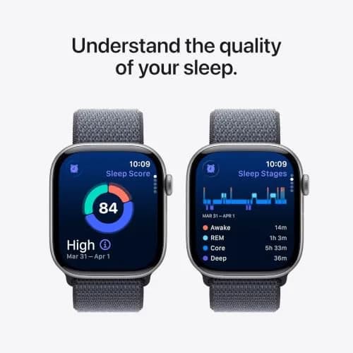 Apple Watch Series 11 [GPS 46mm] Jet Black Aluminum Case with Black Sport Band M/L | Advanced Health & Fitness Smartwatch thumbnail 3