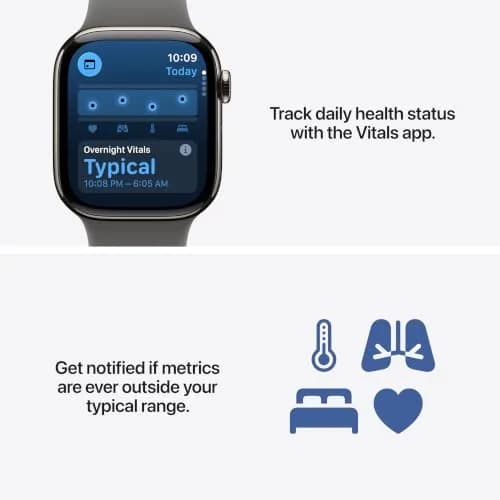 Apple Watch Series 11 GPS + Cellular 42mm Smartwatch | Health & Fitness Tracker thumbnail 4