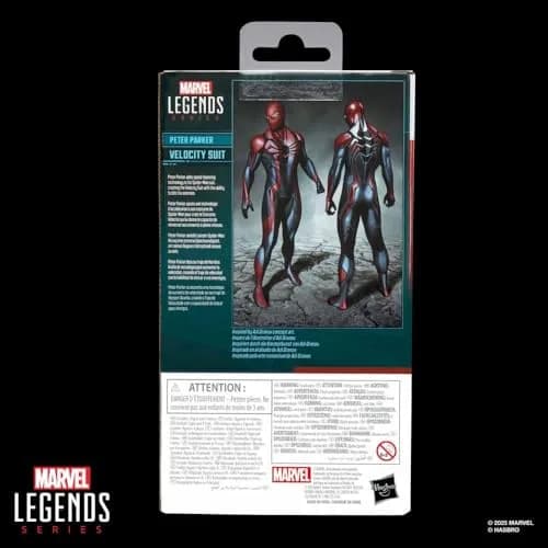 Marvel Legends Gamerverse 6" Action Figure - Velocity Suit Peter Parker | Marvel Collectible for Fans thumbnail 3