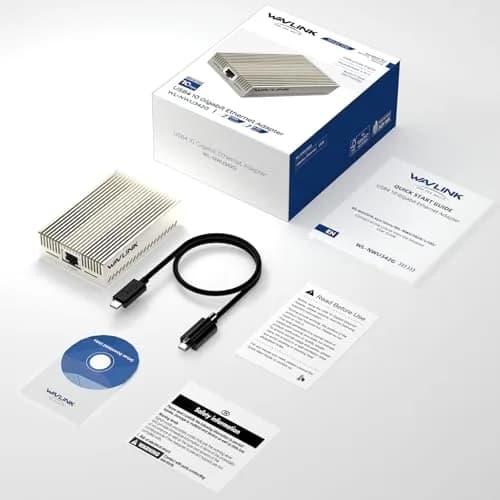 WAVLINK USB4 to 10Gbps Ethernet Adapter with Thunderbolt 3/4/5 & USB4 Support | 10Gbps Wired Performance thumbnail 9