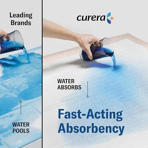 Curera Chucks Premium Disposable Underpads 30x36 (25-Pack) | Hospital-Trusted LeakLock Protection thumbnail 6