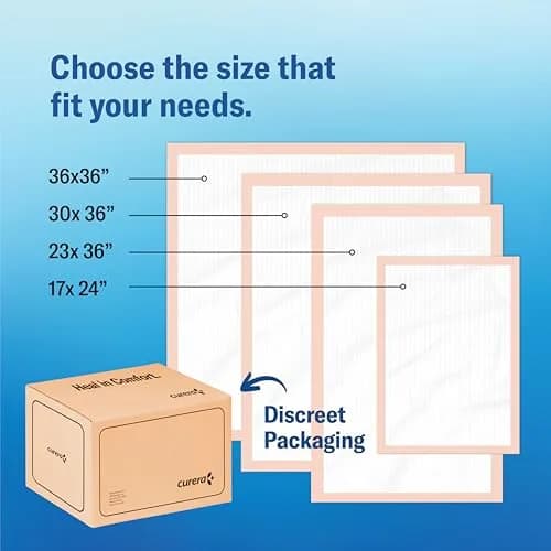 Curera Chucks Premium Disposable Underpads 30x36 (25-Pack) | Hospital-Trusted LeakLock Protection thumbnail 8