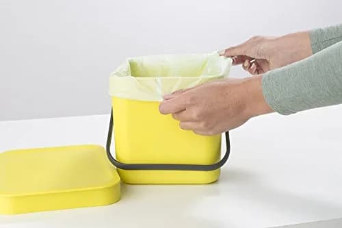 Brabantia Compostable Trash Bags Green 6L (1.6 Gallon) | Certified Compostable Material for Organic Waste thumbnail 4