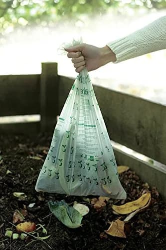 Brabantia Compostable Trash Bags Green 6L (1.6 Gallon) | Certified Compostable Material for Organic Waste thumbnail 8