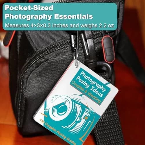Tip Info 150 Pose Ideas Photography Posing Guide Book | 16 Double-Sided Pages, 4x3 Inch thumbnail 7