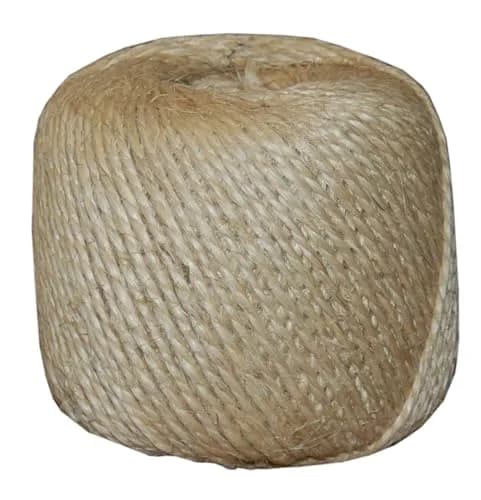 T.W . Evans Cordage Co. 3 Ply Sisal Twine 570 ft (173.7 m) Ball | Natural Biodegradable Fiber for Crafts, Gardening & Tie-Downs thumbnail 1