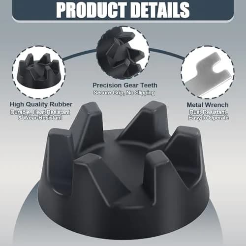 Wadoy Blender Coupler Replacement Parts for KitchenAid KSB5WH KSB5 KSB3 | High-Strength Rubber & Metal thumbnail 3