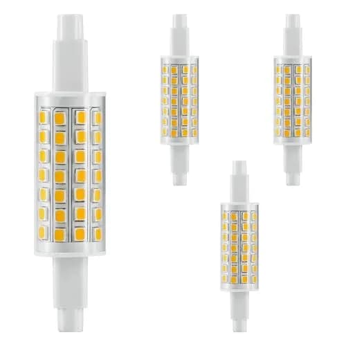 Newhouse Lighting 5w LED T3 Bulb R7s Base 3000k | Dimmable, Energy Saving, 600 Lumens thumbnail 1