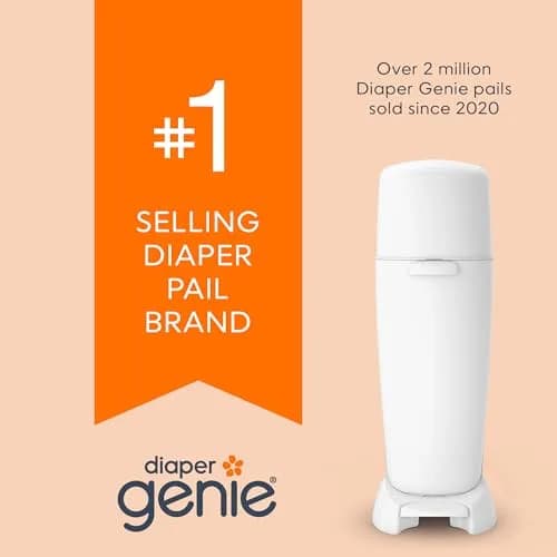 Diaper Genie Unscented Refill Bags 240 Count (Pack of 1) | Max Odor Lock for Diaper Pails thumbnail 4