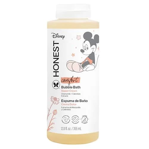 The Honest Company Disney Mickey Mouse Comfort Sweet Cream Bubble Bath 355ml (12 Fl Oz) | Tear-Free Gentle Cleanser thumbnail 1