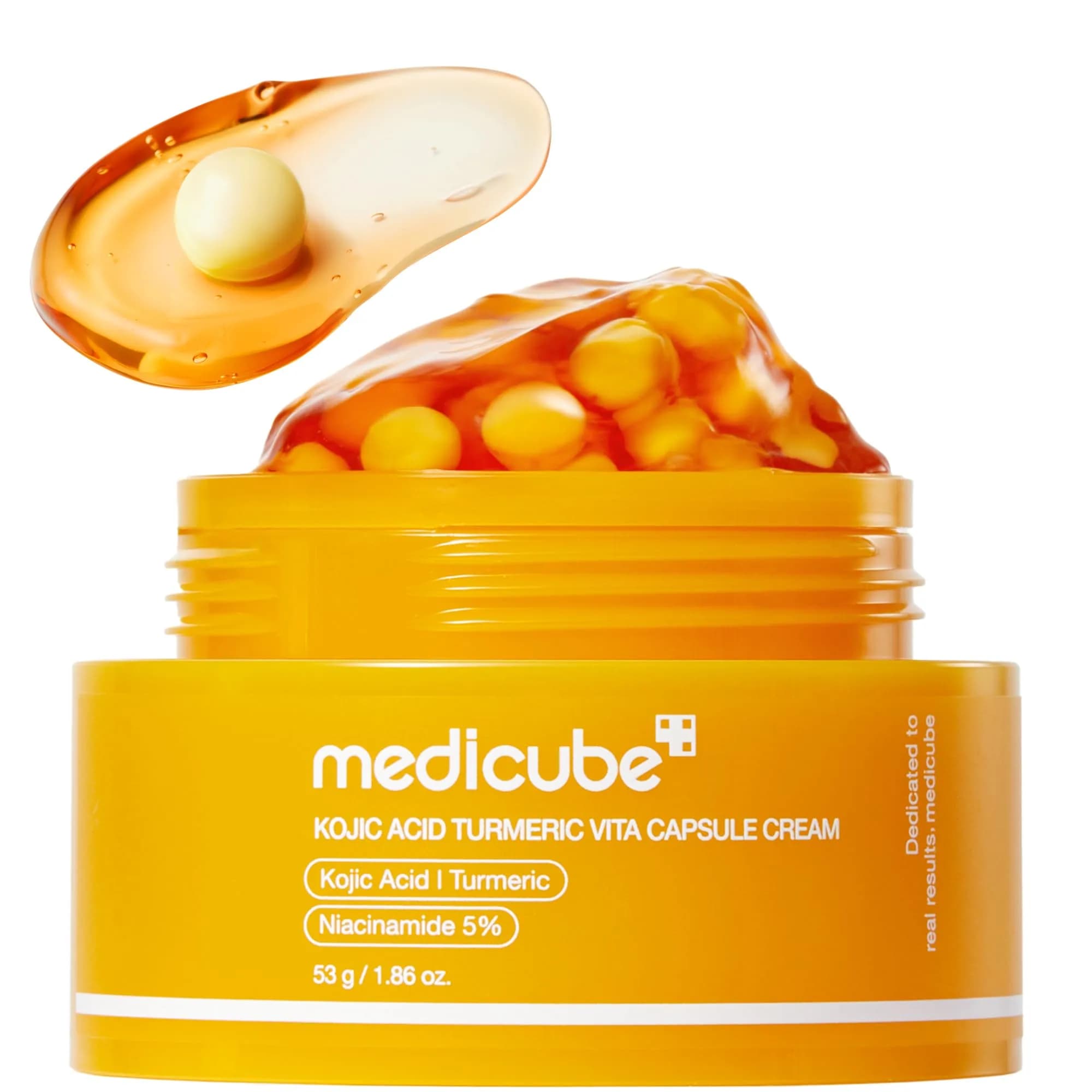 medicube Capsule Cream with Kojic Acid & Turmeric 53g (1.86 Oz) | Glow Hydration & Radiance - main product image