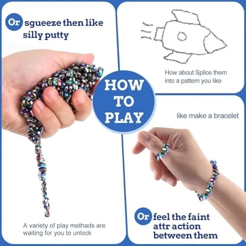 Matassari 1100pcs Magnetic Balls | Stress Relief & Focus Toy for Adults & Teens thumbnail 4