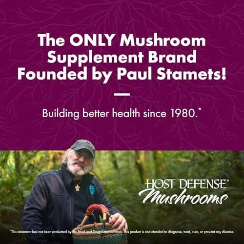 Host Defense Turkey Tail Capsules 240 Count (120 Ct Each) | Immune & Digestive Support thumbnail 3