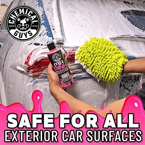 Chemical Guys Mr. Pink Foaming Car Wash Soap & Chenille Mitt Kit 473ml (16 fl oz) | Scratch-Free Wash for All Surfaces thumbnail 5