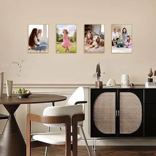 Bolidery Acrylic Picture Frames 8x10 Set of 6 | Modern Wall Decor for Home & Office thumbnail 6