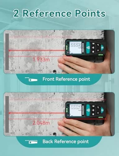 RockSeed Laser Measure 328Ft Deep Blue | High Accuracy & Portable Laser Distance Meter thumbnail 2