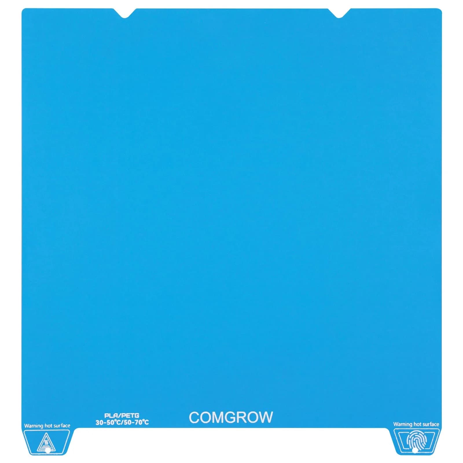 Comgrow ArcticGrip Aurora Build Plate 235x235mm (9.25x9.25 in) for Ender 3 Series | Superior First-Layer Adhesion - main product image