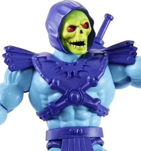 Masters of the Universe Origins Skeletor Action Figure 13.97 cm (5.5 Inches) | Retro Style with Modern Posability thumbnail 4