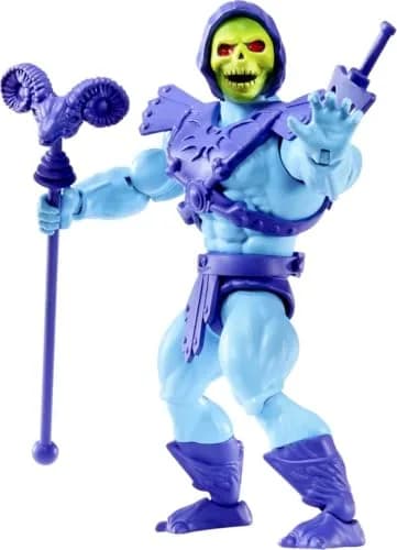 Masters of the Universe Origins Skeletor Action Figure 13.97 cm (5.5 Inches) | Retro Style with Modern Posability thumbnail 5