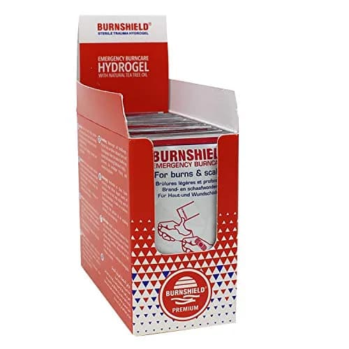 Burnshield First Aid Burn Relief Hydrogel Sachets, 25 Count (Pack of 2) | Immediate Burn Relief with Tea-Tree Oil thumbnail 4