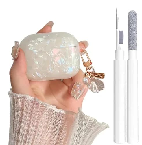 OTOPO Airpods Pro 3 Case Colorful | Support Wireless Charging & Pearl Keychain thumbnail 1