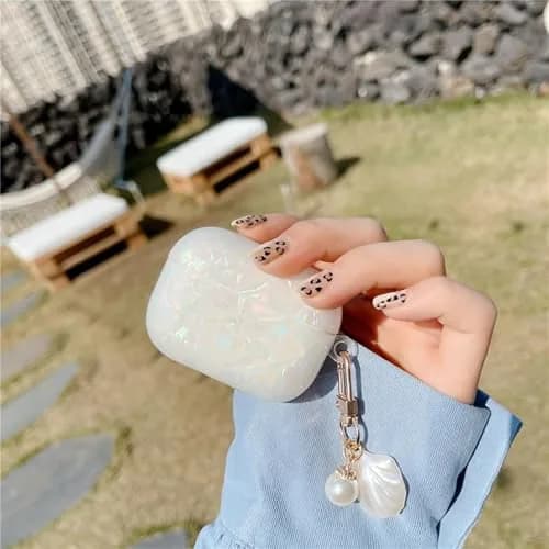 OTOPO Airpods Pro 3 Case Colorful | Support Wireless Charging & Pearl Keychain thumbnail 2