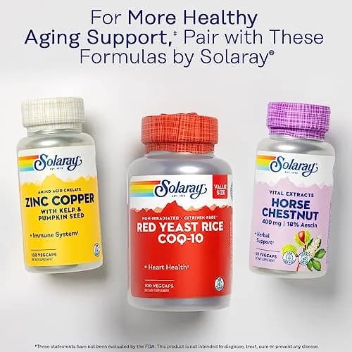SOLARAY Saw Palmetto Extract 136 mg | Prostate & Urinary Support, Lab Verified, 60 Servings, 2-Pack thumbnail 6
