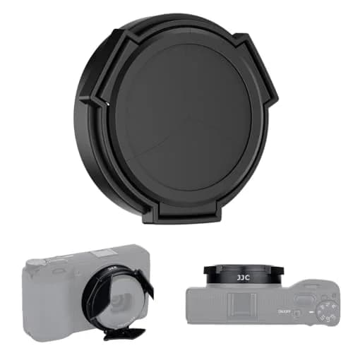 JJC Auto Open Close Lens Cap for Ricoh GR IV GRIV GR4 | No Vignetting, Lightweight, Anti Dust thumbnail 1