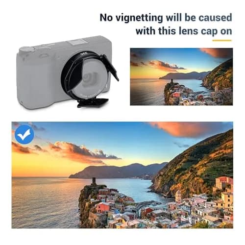 JJC Auto Open Close Lens Cap for Ricoh GR IV GRIV GR4 | No Vignetting, Lightweight, Anti Dust thumbnail 3