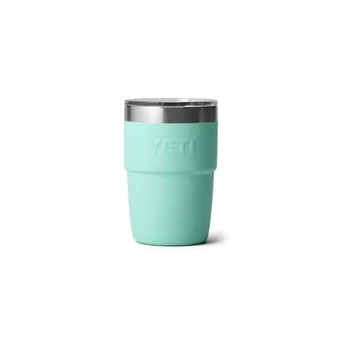 YETI Rambler 8 oz Insulated Coffee Mug with Lid | DuraSip Ceramic Lining, Barista-Friendly Design thumbnail 6