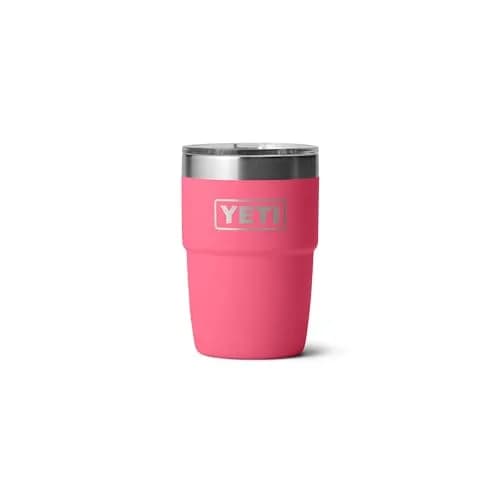 YETI Rambler 8 oz Insulated Coffee Mug with Lid | DuraSip Ceramic Lined Stackable Cup thumbnail 1