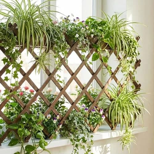 Tilinyan & one Expandable Garden Trellis 4 PCS | 114.9 cm (45.2") L x 27.9 cm (11") W thumbnail 7
