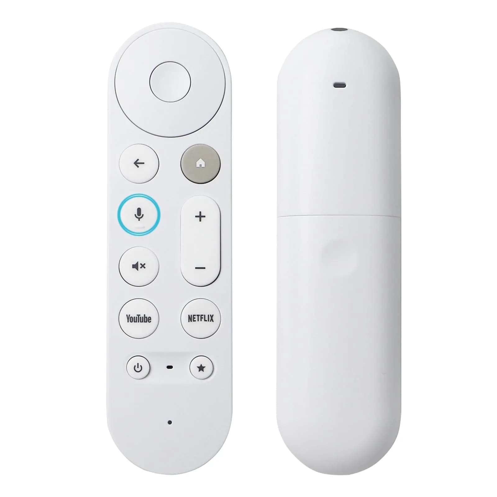 ARCSTILL Google TV Streamer 4K Voice Remote | Compatible with Chromecast Google TV, Long Range, Fast Response — White