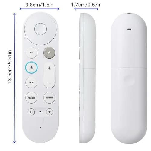 ARCSTILL Google TV Streamer 4K Voice Remote | Compatible with Chromecast Google TV, Long Range, Fast Response thumbnail 7