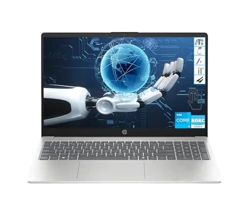 HP 15.6" Touchscreen Laptop for Students, Intel Core i3, 16GB RAM | 512GB SSD, Lightweight, Long Battery Life thumbnail 1
