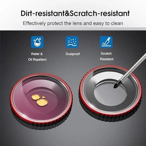 STARTRC VCR ND CPL Filters Set for Insta360 Go Ultra | Optical Glass, Multi Coating, 4 Pack thumbnail 7