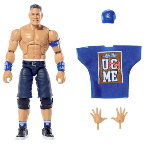 WWF John Cena Retirement Tour Collectors Edition Action Figure | Premium WWE Toy for Fans thumbnail 2