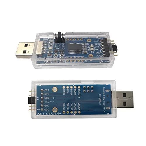 DSD TECH SH-U09C2 USB to TTL Adapter with FTDI FT232RL IC & Protective Case (Pack of 2) | Debugging & Programming Tool thumbnail 4