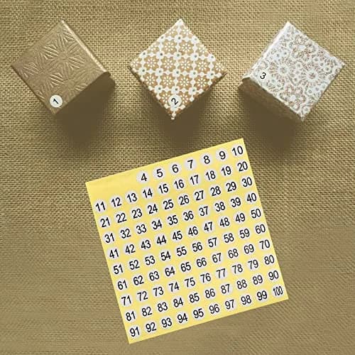 IFAMIO Number Stickers 1-500 | 7500 Self-Adhesive Small Round Labels for Organizing thumbnail 6
