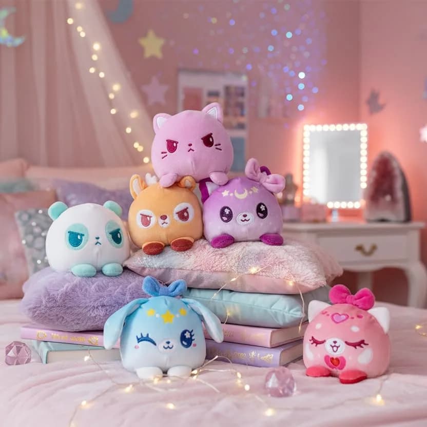 TeeTurtle Starlight Kingdom Magical Girl Series Reversible Plushie Mystery Box 3-Inch | Collectible Surprise Toy for Kids, Teens, and Adults thumbnail 3