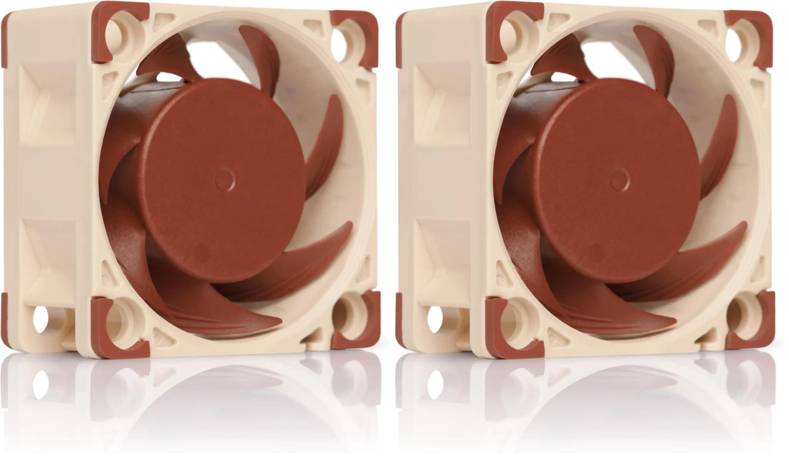 Noctua NF-A4x20 5V Fan 40x20mm | Premium Quiet 3-Pin, Brown, Pack of 2 - main product image
