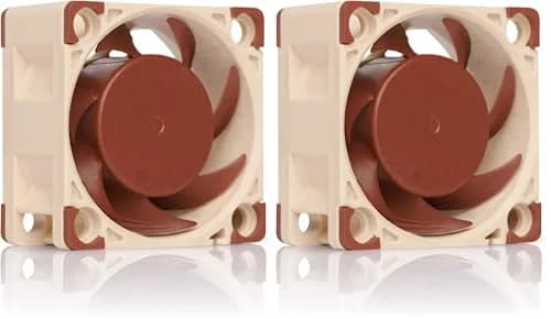 Noctua NF-A4x20 5V Fan 40x20mm | Premium Quiet 3-Pin, Brown, Pack of 2 thumbnail 1
